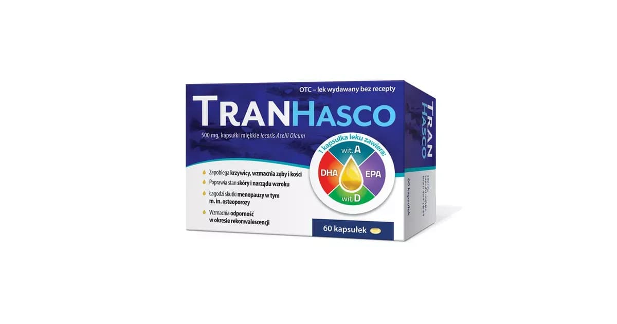 Tran Hasco - lek czy suplement? Co musisz wiedzieć o działaniu