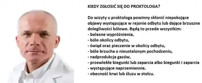Chirurg proktolog czym się zajmuje i kiedy warto go odwiedzić